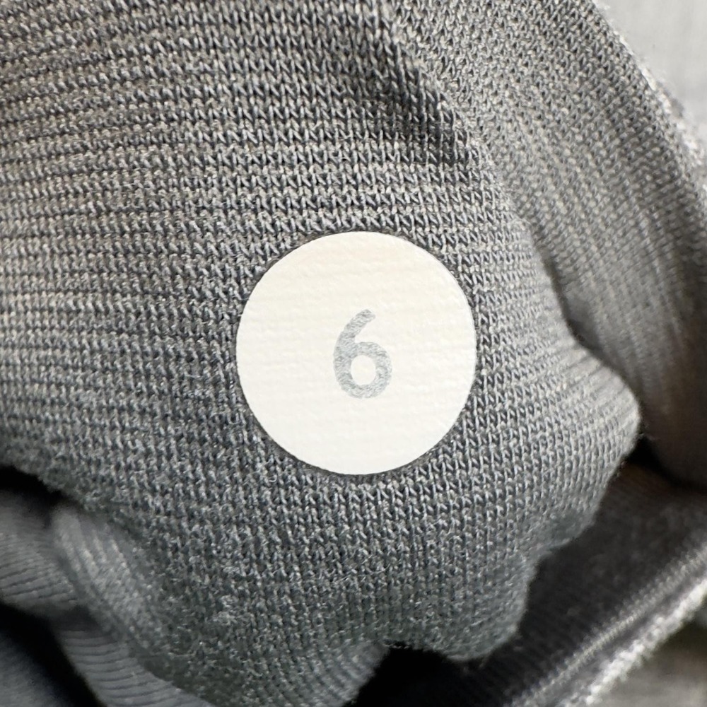 Lululemon Pants Womens 6 Heather Gray High Rise Leggings Yoga Stretch Activewear - Picture 4 of 8
